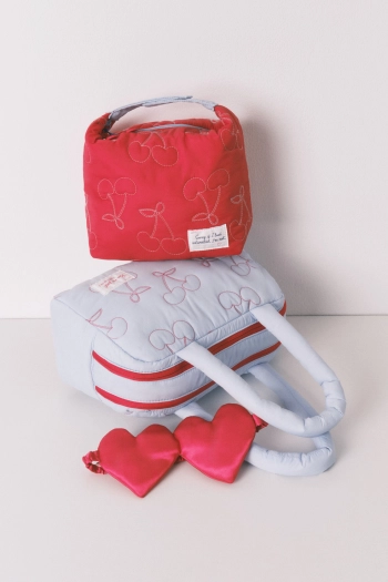 Велика стьобана косметичка із Міккі Маусом