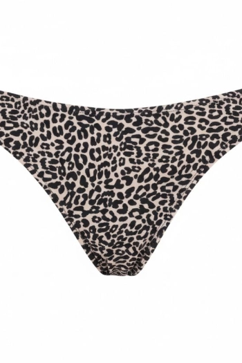 Класичні трусики-бікіні з леопардовим принтом