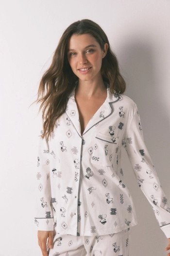 Классическая пижама Snoopy из хлопка