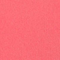 Широкие трусики-бразилиана кораллового цвета