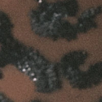 Черные трусики-стринги из тюля с металлическими люверсами