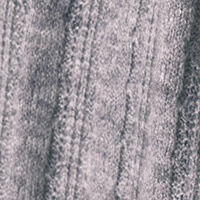 Халат миди из трикотажа серый