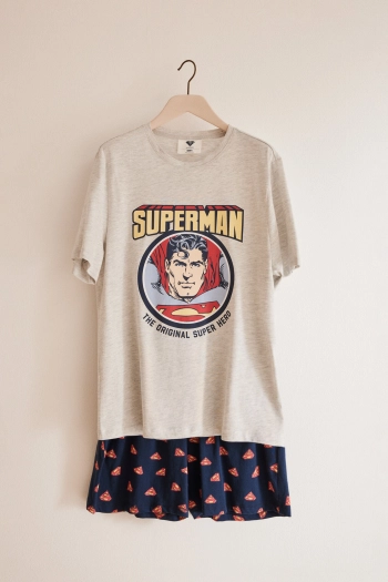 Мужская пижама Superman из хлопка