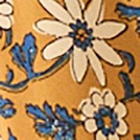 Довгі штани з квітковим принтом