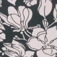 Широкі труси-бразиліана з чорним принтом з мікрофібри