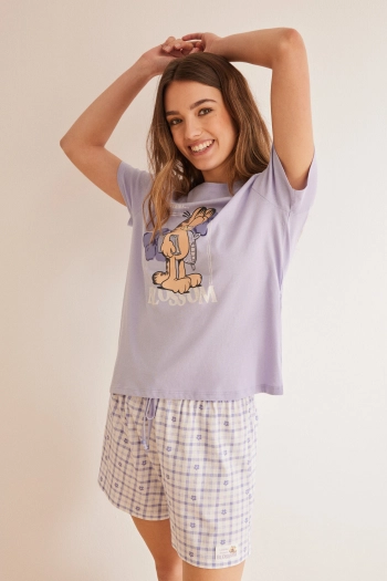 Короткая пижама Garfield из хлопка