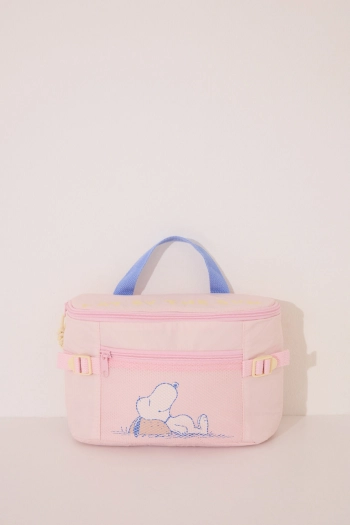 Велика рожева косметичка Snoopy