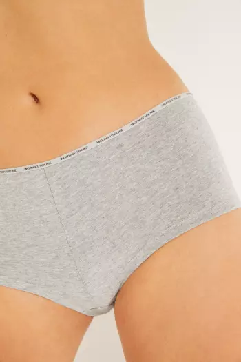 Набір із шести пар трусиків-кюлотів з органічної бавовни