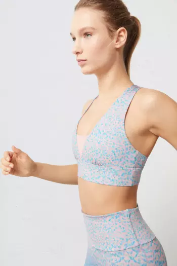 Спортивний бюстгальтер з принтом 4D Stretch
