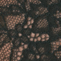 Чорні труси-стрінги з тюльового мережива