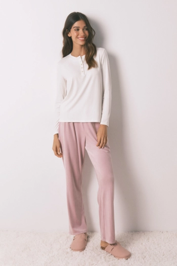 Белый лонгслив в рубчик с люрексом