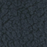 Темно-синій халат зі штучної овчини