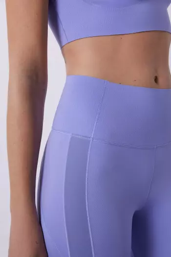 Двухцветные укороченные леггинсы 4D STRETCH