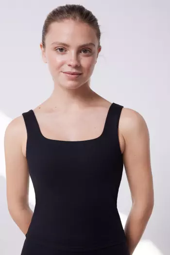 Чорна майка Soft Move