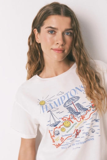 Белая футболка из хлопка