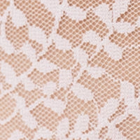 Широкі білі мереживні трусики-бразиліана