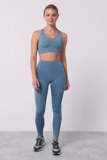 Бирюзовый спортивный бюстгальтер 4D Stretch