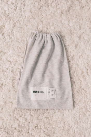 Довга чоловіча піжама бавовняна сіра