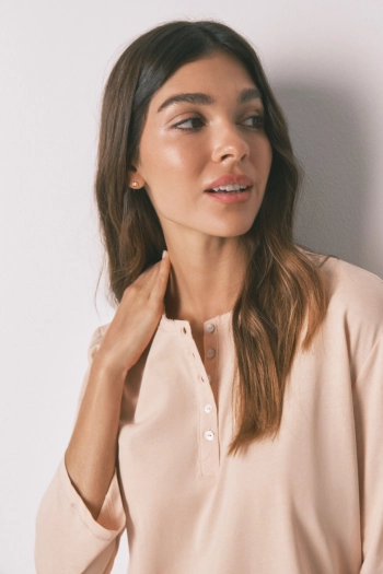 Футболка с рукавами ¾  из хлопка