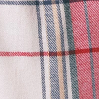 Довгі бавовняні штани з червоним картатим принтом