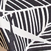 Трусики-бікіні бразіліана з тропічним принтом і оборками