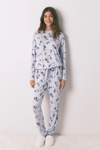 Длинная теплая пижама Snoopy