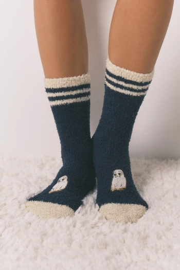 Длинные пушистые носки Harry Potter