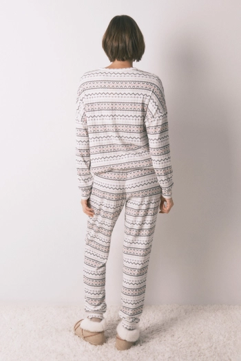 Длинная пижама из теплого мягкого трикотажа Mickey