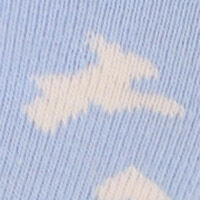 Набір з 3 пар ​​бавовняних шкарпеток-слідів з принтом у вигляді собаки