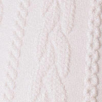 Білий безшовний топ з в'язаною текстурою