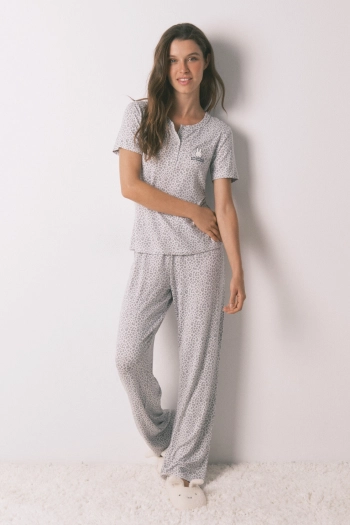 Мягкая пижама Miffy с анималистичным принтом