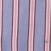 Длинная пижама из сатина в полоску