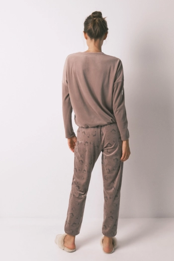 Длинная бархатная пижама Snoopy