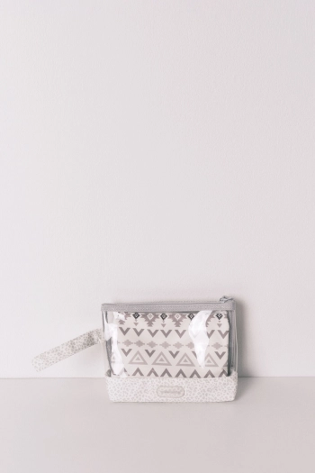 Набір із 3 косметичок з анімалістичним принтом Snoopy