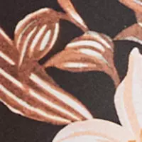 Топ-бікіні пуш-ап із тропічним принтом