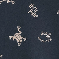 Довга синя бавовняна піжама з принтом у вигляді жабок Harry Potter