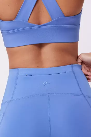 Блакитні легінси 4D Stretch