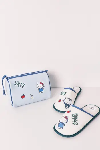 Средняя косметичка-пенал из неопрена Hello Kitty