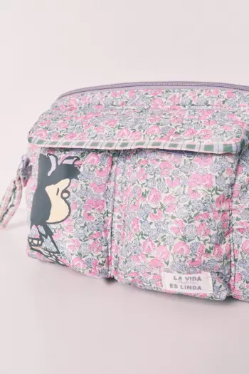 Велика косметичка у квіточку Mafalda