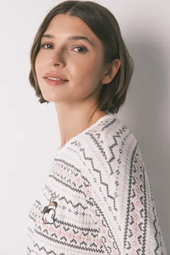 Довга піжама з теплого м'якого трикотажу Mickey