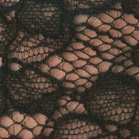 Класичні чорні мереживні трусики