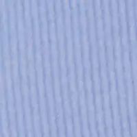 Піжама в рубчик з бавовни з синіми квітами