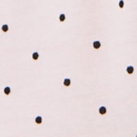 Белая короткая пижама в горошек