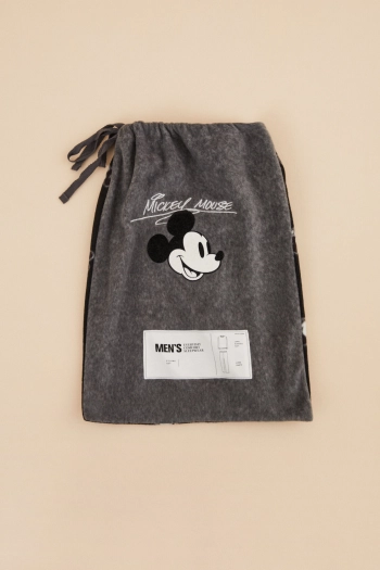 Чоловіча довга флісова піжама Mickey Mouse