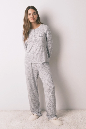 Довга піжама з анімалістичним принтом Miffy