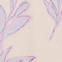 Длинная вискозная пижама с принтом