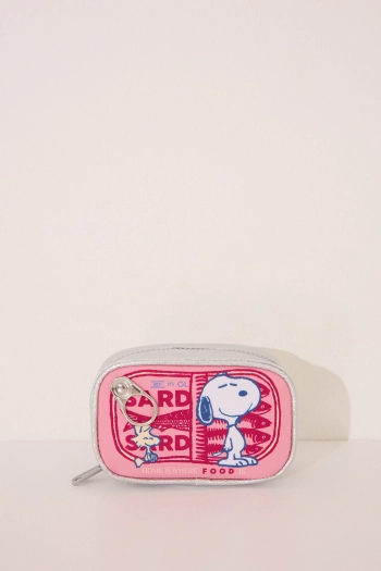 Розовый кошелек Snoopy