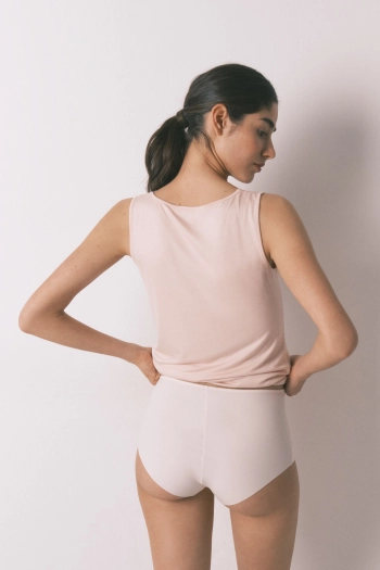 Рожеві коригувальні трусики з високою талією