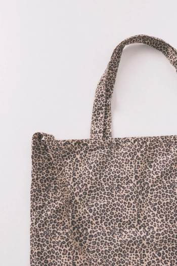 Складная сумка-брелок Snoopy с анималистическим принтом