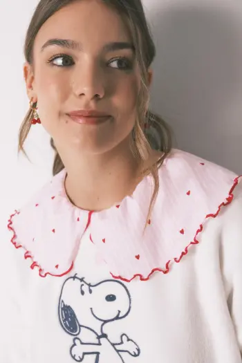Длинная флисовая пижама Snoopy